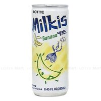 Nước Soda Sữa Milkis Vị Chuối 250ml