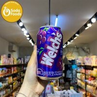 Nước Soda Welch – Nho 355ml – lốc 6 lon