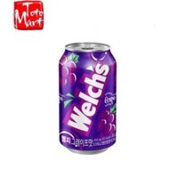 Nước soda Welchs Hàn Quốc vị nho tím (355ml)