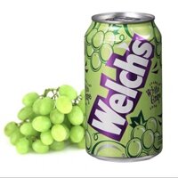 Nước soda Welchs Hàn Quốc 355ml Vị Nho Xanh
