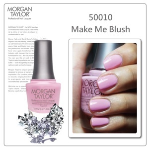 Nước sơn móng Morgan Taylor 15ml Make Me Blush 50010