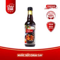Nước Sốt Chua Cay Chay Ngon Hùng Phát Dành Cho Món Lẩu Thái Hấp Dẫn Chai 500ml - Spicy & Sour Sauce