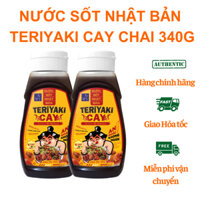 Nước Sốt TERIYAKI Cay Nhật Bản DASHI LAB Chai 340g Đậm Đà Cay Mê Ly Chay Mặn Đều Dùng Được