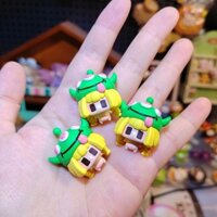 Nước Sốt Thay Đổi Bé Trai Ba Mắt Viên Dễ Thương pu Chất Liệu Nhựa Có Thể Đấm Như Móc Khóa Dây Xích Điện Thoại Di Động Dễ Thương Hợp Thời Trang Chơi Một