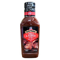 Nước Sốt Ướp Thịt Nướng BBQ Chilli Pepper (McCormick) 500G [Sốt BBQ]