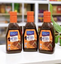 Nước sốt ướp thịt nướng vị truyền thống Original BBQ Sauce thương hiệu American Garden chai 510GR
