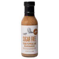 Nước sốt ướp và chấm G Hughes Parm Peppercorn Marinade không đường ít calo - 340ml