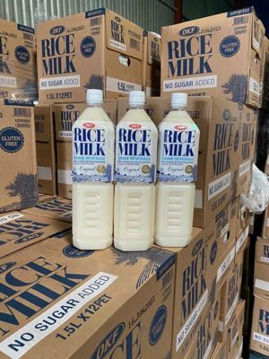 Nước sữa gạo không đường OKF 1.5L