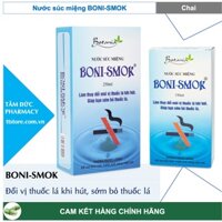 Nước súc miệng Boni Smok - Nước súc miệng cai thuốc lá [BoniSmok]