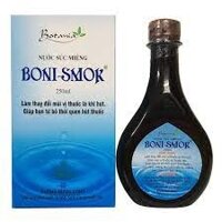 Nước súc miệng Boni- Smok chai 150ml