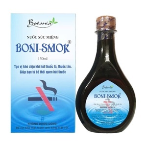 Nước súc miệng cai thuốc lá Boni-smok 150ml