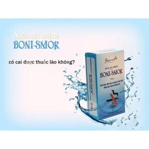 Nước súc miệng cai thuốc lá Boni-Smok 250ml