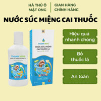 Nước súc miệng cai thuốc lá Thanh Nghị nước súc miệng cai thuốc AIL9922