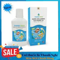 Nước Súc Miệng Cai Thuốc Lá Thanh Nghị ( mẫu mới )