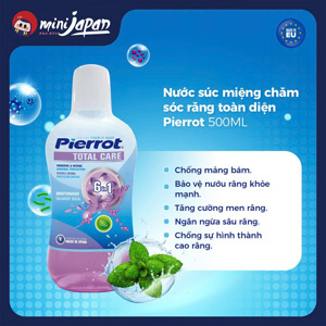 Nước súc miệng chăm sóc răng toàn diện Pierrot 500ml