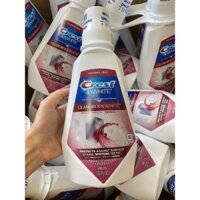 NƯỚC SÚC MIỆNG CREST 3D WHITE GLAMOROUS WHITE ALCOHOL FREE FRESH MINT / ARCTIC 946ml
