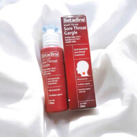 Nước súc miệng diệt khuẩn Betadine Úc chai 120ml CHUẨN ÚC