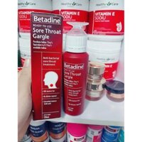 Nước súc miệng diệt khuẩn Betadine Úc chai 120ml