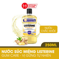 Nước súc miệng giúp nướu chắc khỏe Listerine Gum Care - 250ml