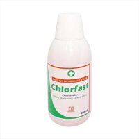 Nước súc miệng kháng khuẩn Chlorfast hỗ trợ kháng khuẩn vùng khoang miệng (250ml)