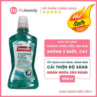 Nước súc miệng không cồn Dentiplus Whitening & Anti-Tartar