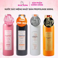 Nước Súc Miệng Làm Sạch Trắng Răng Nhật Bản Propolinse 600ml
