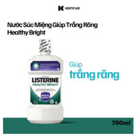 Nước Súc Miệng Làm Trắng Răng Listerine Healthy Bright 750ml - 8850007813385