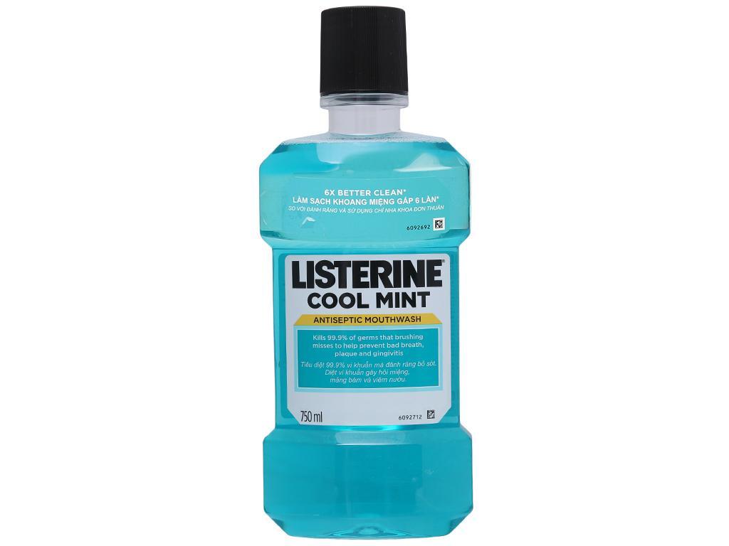 Nước súc miệng Listerine CoolMinT
