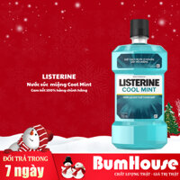 Nước Súc Miệng Listerine Giữ Hơi Thở Thơm Mát Listerine Coolmint Mouthwash 750ml