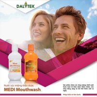 Nước súc miệng Medi Mouthwash Propolis vị keo ong, nhập khẩu từ Hàn Quốc, chai 260ML