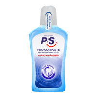 Nước Súc Miệng Ngăn Ngừa Mảng Bám P/S PRO COMPLETE 500ml