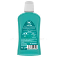 Nước Súc Miệng P/S Active Defense Kháng Khuẩn 99,9% 500ml