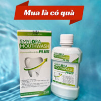 Nước Súc Miệng SMYLORA - MOUTHWASH PLUS- Ngăn Ngừa Viêm Lợi, Nhiệt Miệng, Giảm Đau Răng, Giảm ê Buốt
