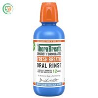 Nước súc miệng TheraBreath Icy Mint Fresh Breath (Chai 473ml)
