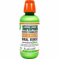 Nước súc miệng TheraBreath Fresh Breath Dentist ngăn ngừa sâu răng, cao răng, vôi răng gấp 2 lần