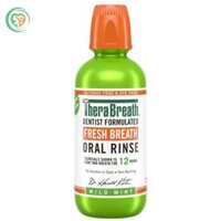 Nước súc miệng TheraBreath Mild Mint Fresh Breath (Chai 473ml)