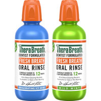 Nước súc miệng TheraBreath Fresh Breath Oral Rinse (473ml)