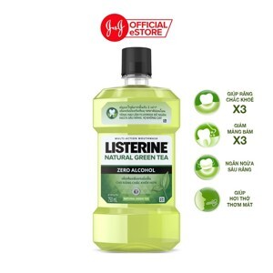 Nước Súc Miệng Trà Xanh Listerine Natural Green Tea (750ml)