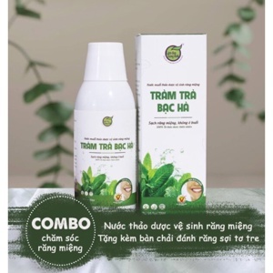 Nước súc miệng tràm trà bạc hà