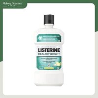 Nước Súc Miệng Trắng Răng Không Cay Listerine Healthy Bright 750ml