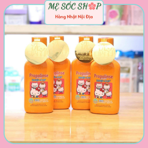 Nước súc miệng trẻ em Propolinse Hello Kitty 400ml