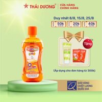 Nước súc miệng trẻ em Valentine kiddy Sao Thái Dương 250ml