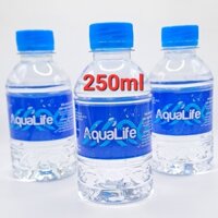 Nước suối chai nhỏ Aqualife 250ml (thùng 48 chai)