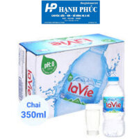 Nước suối Lavie 350ml. 1Thùng 24 chai x 350ml