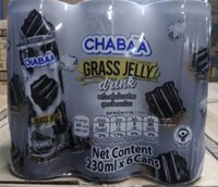 Nước Sương Sáo CHABAA GRASS JELLY DRINK – Lốc 6 lon x 230ml