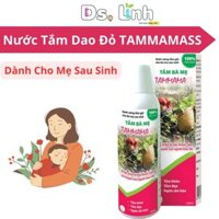 Nước Tắm Dao Đỏ - Nước Tắm Cho Mẹ Sau Sinh TAMMAMASS Xông Tắm gội toàn thân ngay sau sinh Khoẻ nhanh da trắng hồng - DS.