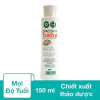 Nước tắm & gội 2in1 cho bé DK Pharma Dao'Spa Baby chiết xuất thảo dược 150 ml (mọi độ tuổi)