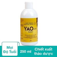 Nước tắm & gội 2in1 cho bé DK Pharma Yaocare Baby chiết xuất thảo dược 250 ml (mọi độ tuổi) - Giao bao bì ngẫu nhiên