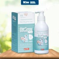 Nước Tắm Gội Thảo Dược BiCare Organic 250ml Trị Viêm Da, Rôm Sảy Trẻ Sơ Sinh