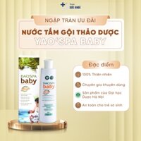 Nước Tắm Gội Thảo Dược Cho Bé Daospa Baby 300ml
